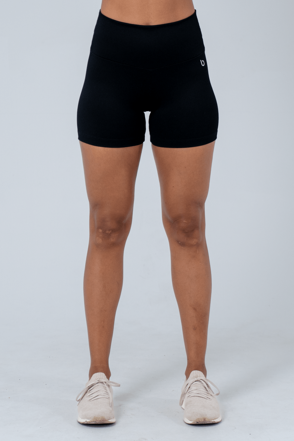 SHORT FITNESS STRIPE PRETO